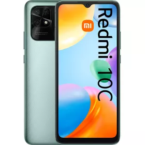 Xiaomi Redmi 10C 17 cm (6.71") Divas SIM kartes Android 11 4G USB Veids-C 3 GB 64 GB 5000 mAh Zaļš