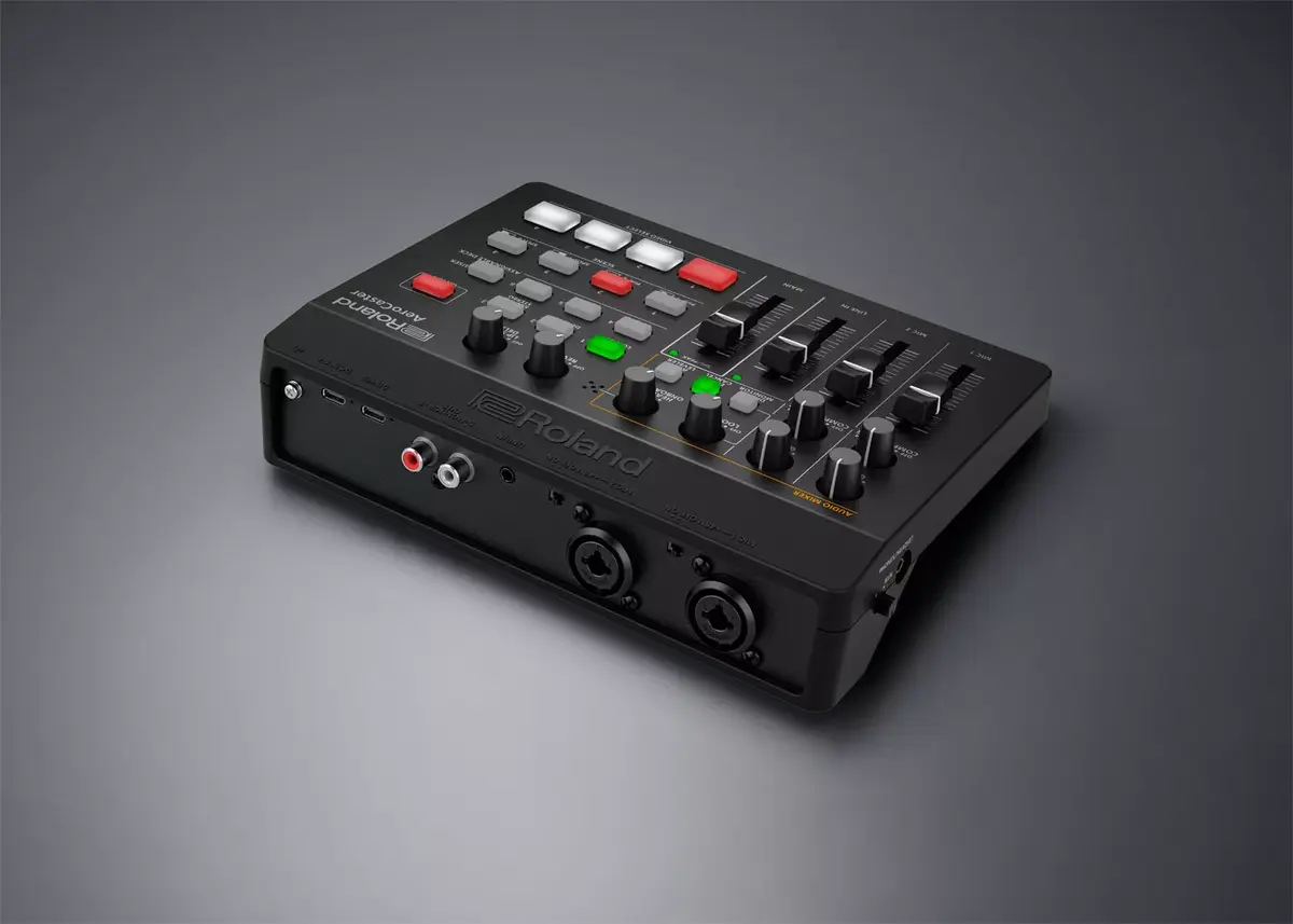 Audio interfeiss Roland AeroCaster Black Photo 11