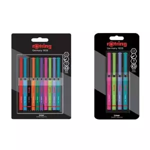 Финлайнер HERLITZ 2166220, наконечник 0.4 мм, Fun Colors, набор 10 шт.
