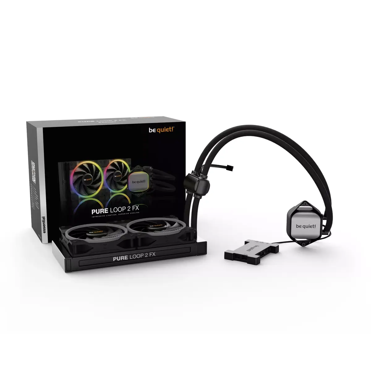 Система жидкостного охлаждения all-in-one be quiet! Pure Loop 2 FX 240mm Photo 4