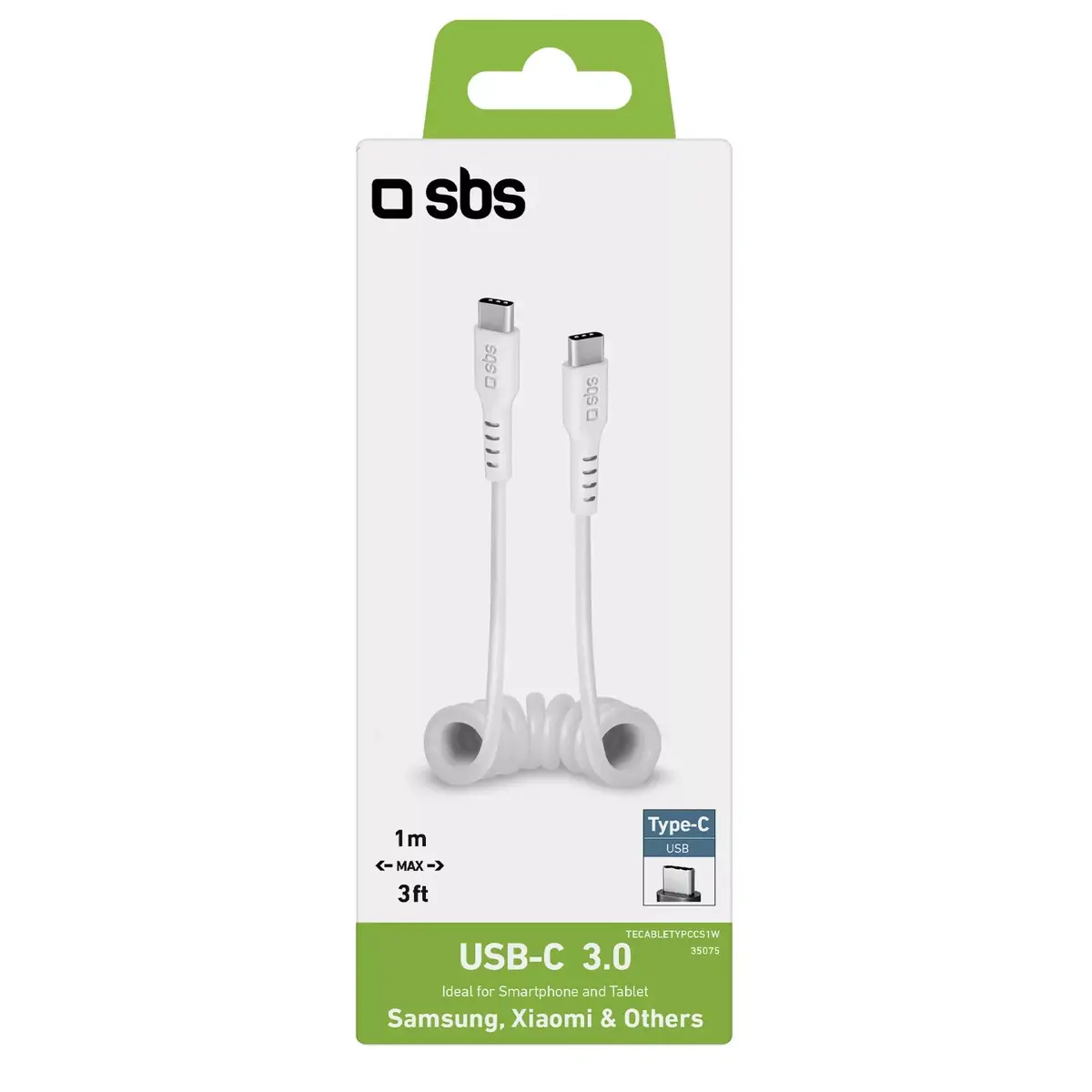 USB Cable SBS TECABLETYPCCS1W Photo 2