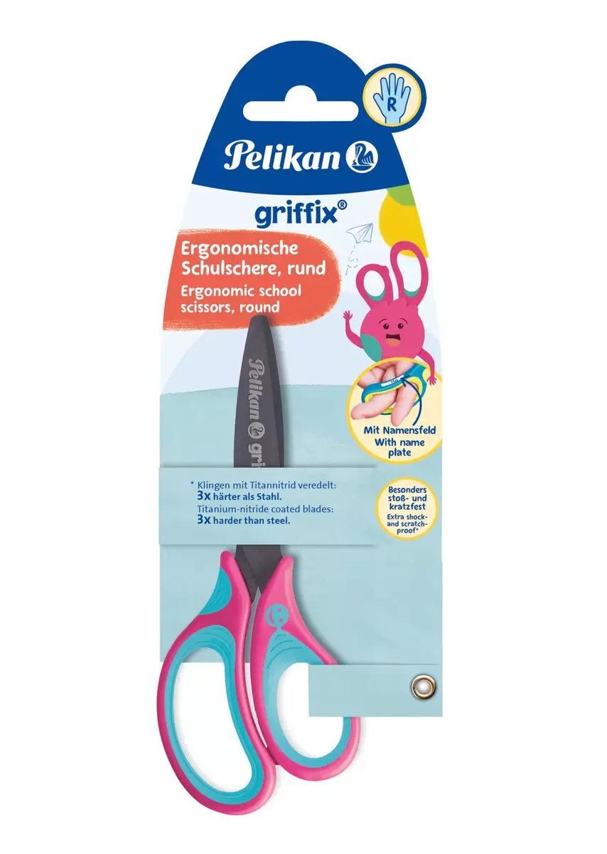 Scissors Pelikan Griffix Universal Straight cut Photo 6