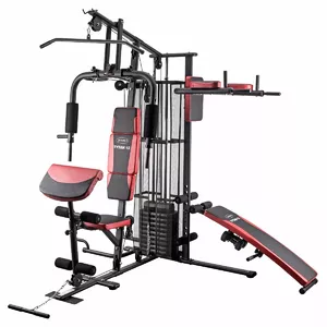 Multi-function exercise atlas HMS TYTAN 12 with adjustable resistance and compact design