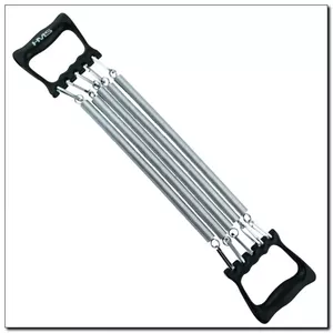 Rokas saspiedējs HMS EM03 Black Steel, regulējams, plastmasas rokturi, platums 580 mm