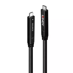 Hybrid Cable USB 3.2 Gen 1 and DP 1.4 Type C Lindy 10m