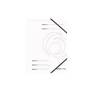 Folder Cardboard White A4 Herlitz 11159647