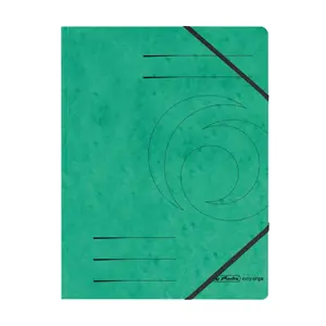 Conventional file folder Herlitz 972471 Cardboard Green A4