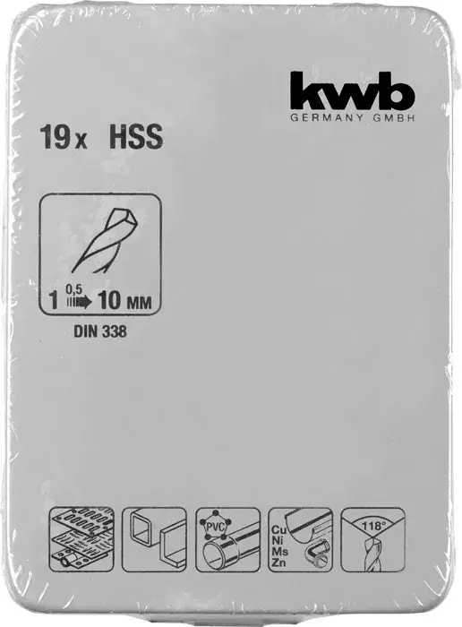 Drill bit set KWB 421944 Photo 2