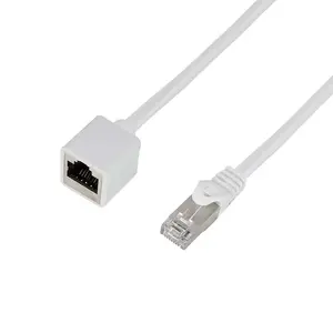 LogiLink Networking Cable CQX031S 1m Cat6a S/FTP White