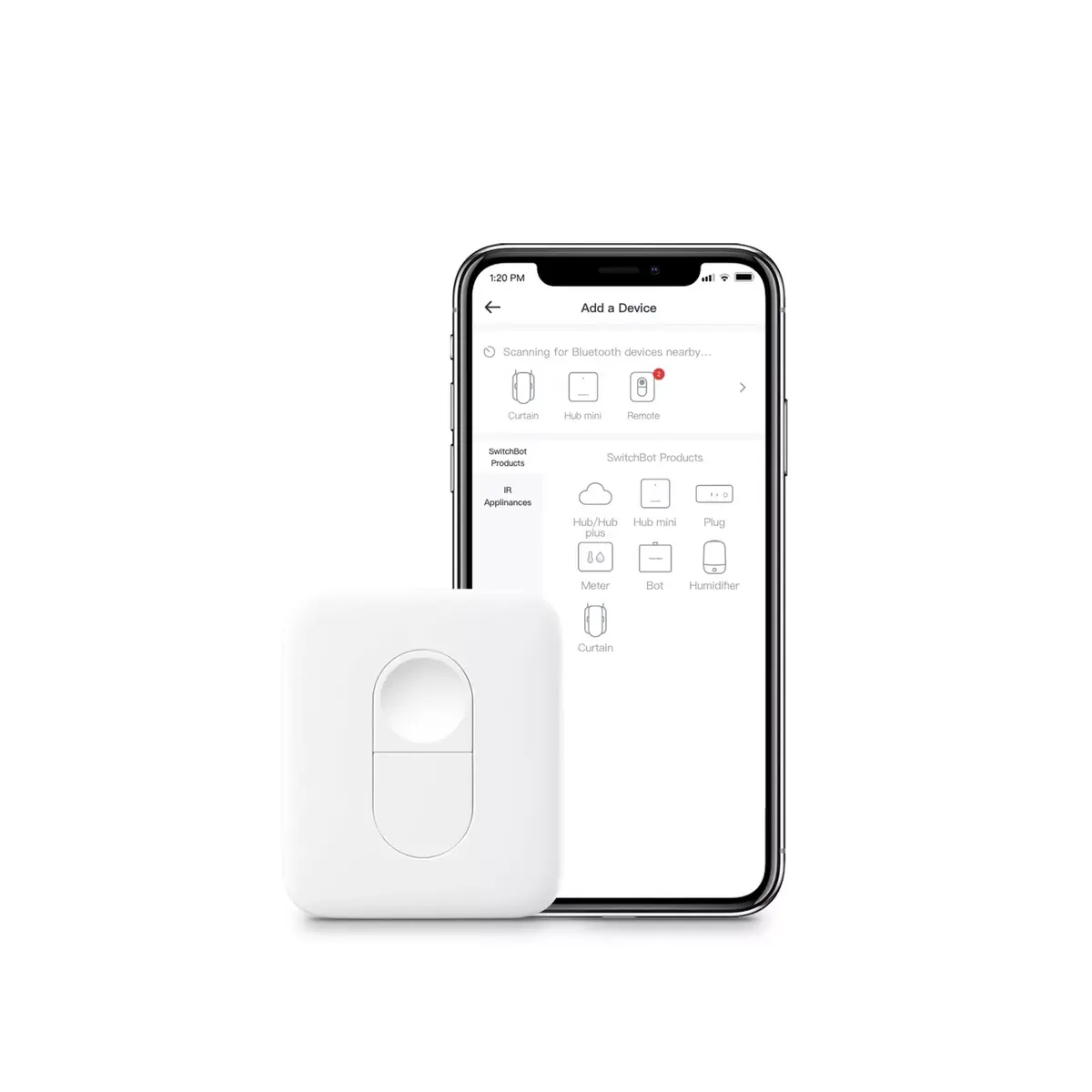 SwitchBot Remote Bluetooth управление освещением W0301700 Photo 3