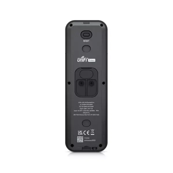 Ubiquiti G4 Durvju zvans Pro Melns Photo 5
