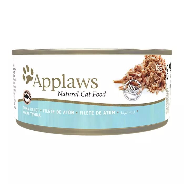 Mitrā barība kaķiem Applaws Tuna Fillet