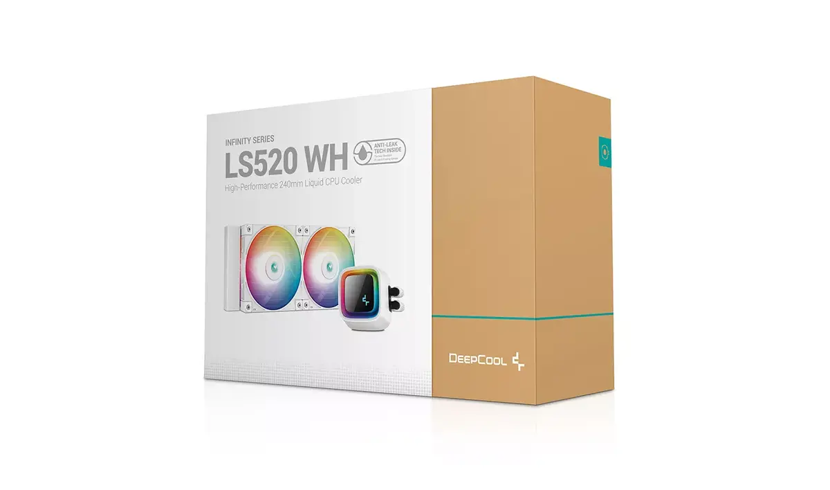 All-in-one liquid cooler DeepCool LS520 WH Photo 7