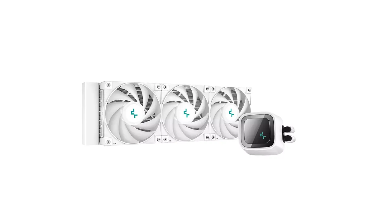 Visi vienā šķidruma dzesētājs DeepCool LS720 WH Photo 2