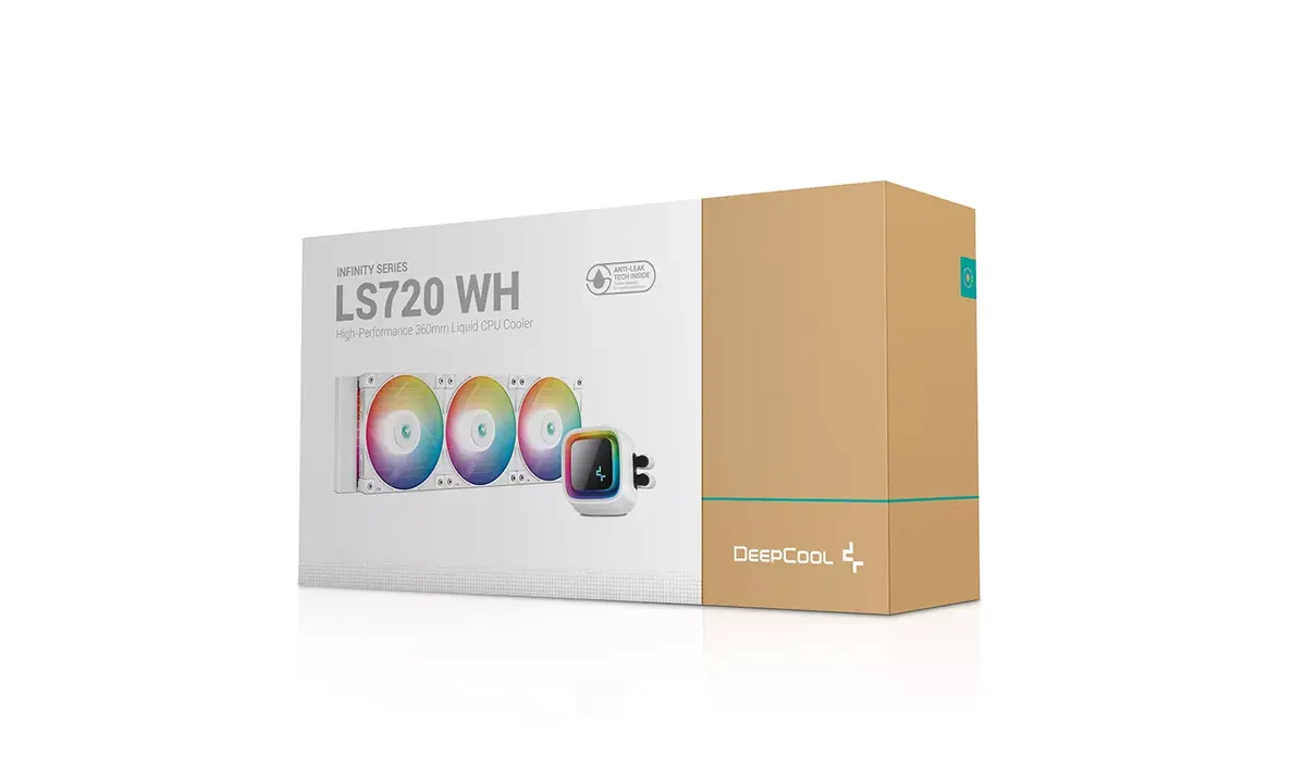 Visi vienā šķidruma dzesētājs DeepCool LS720 WH Photo 7