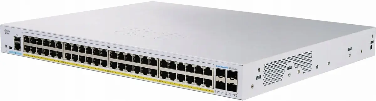 Pārslēdzējs Cisco CBS350-48FP-4G 48x Gigabit Ethernet
