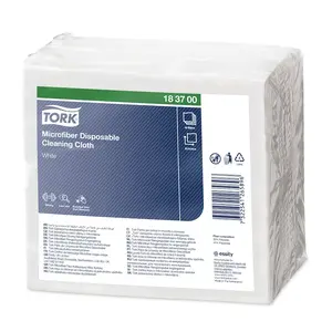 Tork 183700 Microfibre Cleaning Cloth White 1-Pack