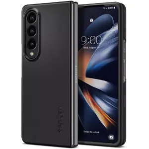 Vāciņš Spigen Air Skin Cover priekš Samsung Galaxy Z Fold4, 19,3 cm (7,6") ekrāniem, PC + TPU, melns