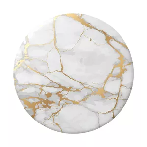 PopSockets Gold Lutz Marble Mobilais telefons Viedtālrunis Zelta Mramors