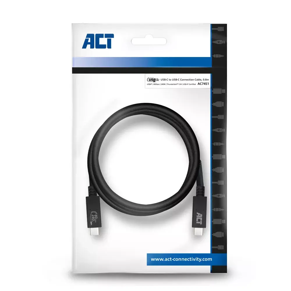 ACT USB4 40Gbps cable USB-C Photo 8