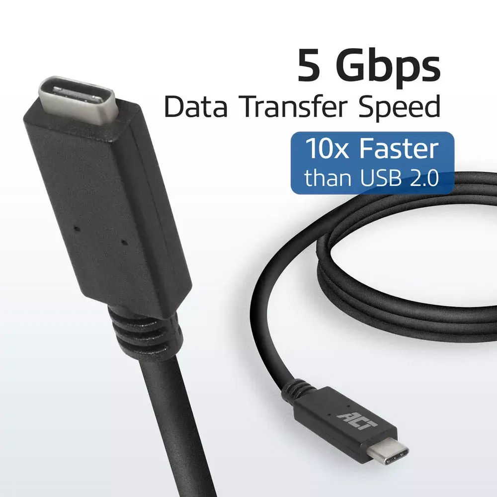 ACT USB 3.0 extension cable USB-C 2 meters Photo 4