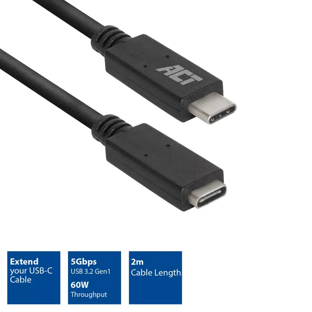 ACT USB 3.0 extension cable USB-C 2 meters Photo 6