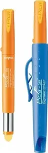 Перманентный маркер PICA MARKER 8084/SB — жёлтый, тонкое перо