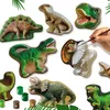 Bērnu liešanas un gleznošanas komplekts SES Creative Casting and painting Dinozauru pasaule Photo 4