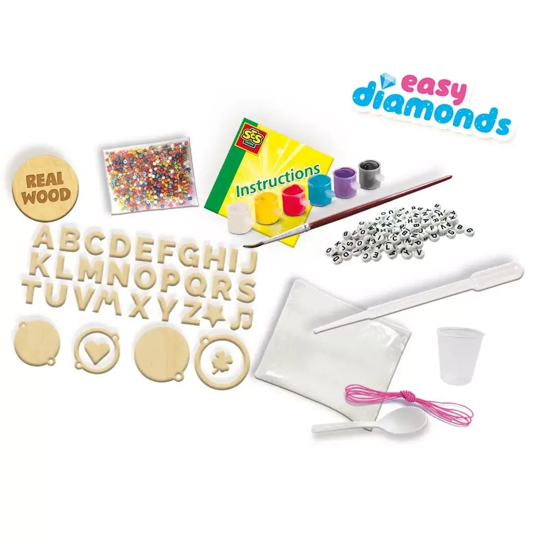 Bērnu rotu izgatavošanas komplekts SES Creative Easy diamonds Photo 2