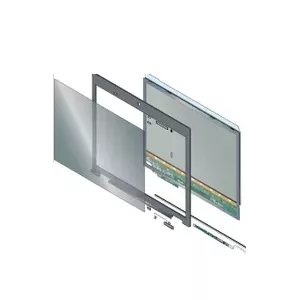 Frameless display privacy filter 3M ALCF-P-KIT-MATTE Matt finish 60° viewing angle