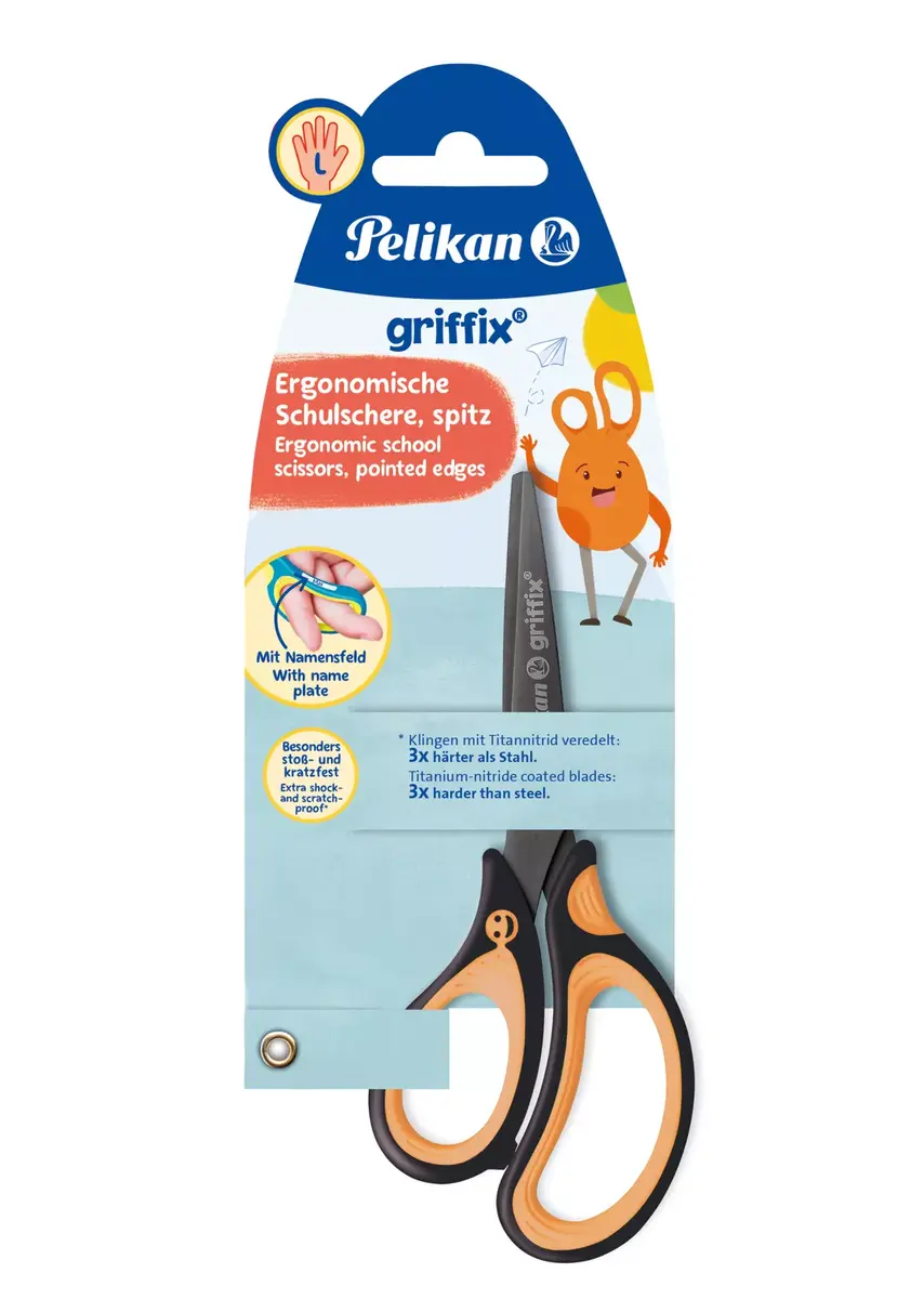 Scissors Pelikan Griffix Universal Straight cut Photo 4