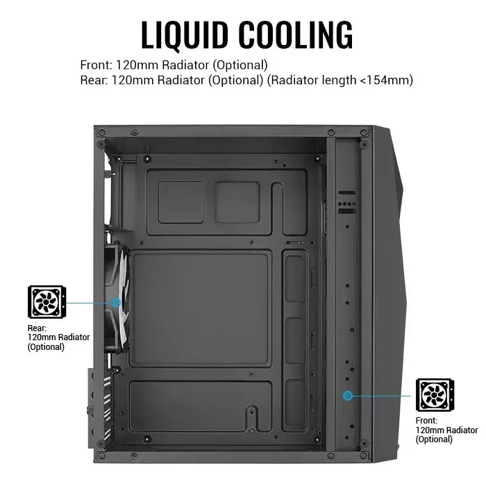 AEROCOOL Raider Mini G V3 корпус Mini-ITX/microATX Photo 7