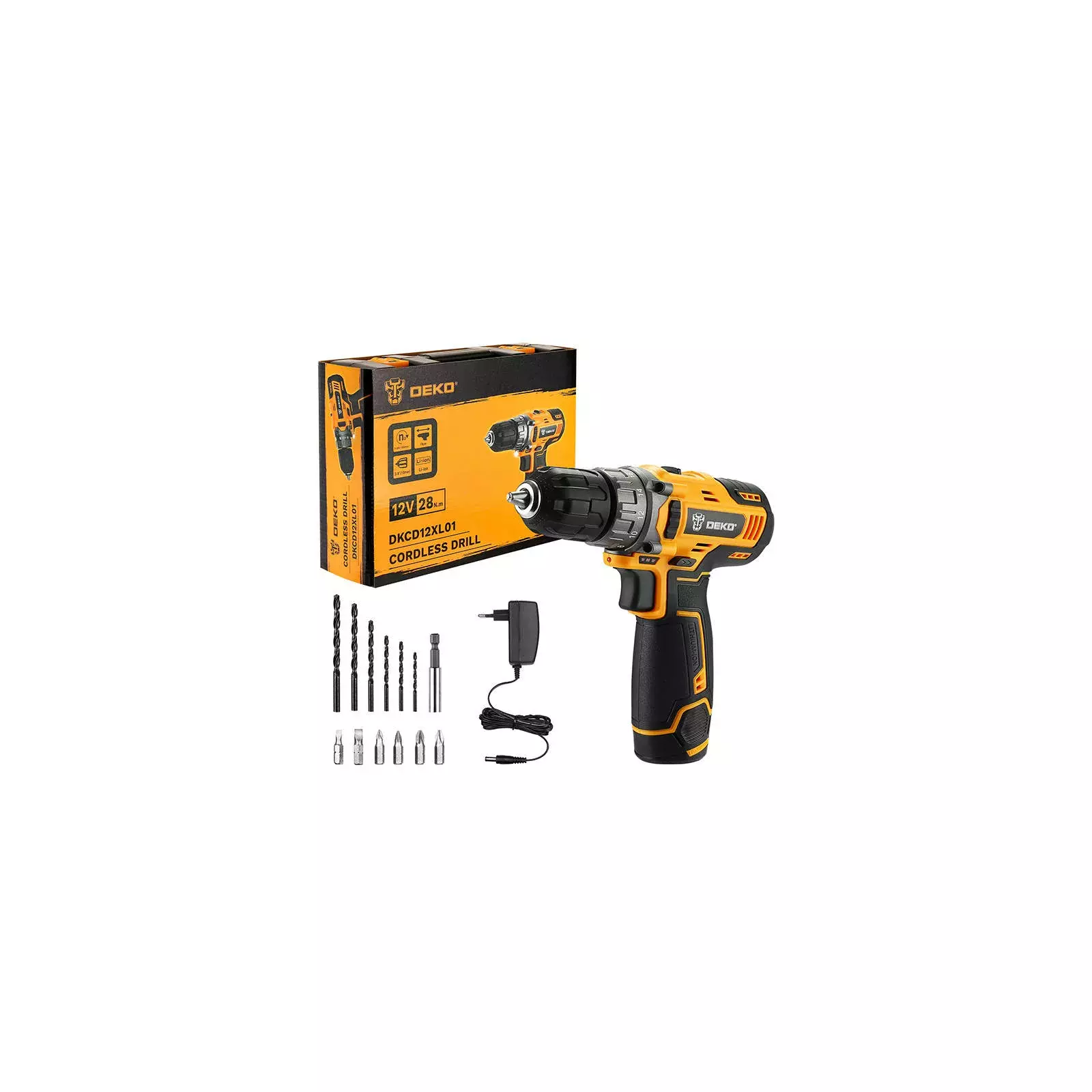 Deko best sale cordless drill