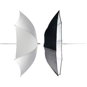 Рефлекторный зонтик черный серебристый прозрачный Elinchrom 26062 Диаметр 83 см