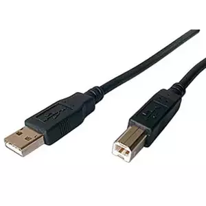 Sharkoon 4044951015252 USB кабель 1 m USB 2.0 USB A USB B Черный