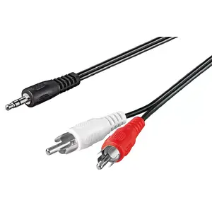 Goobay Audio Cable AUX Adapter 3.5 mm Male to Stereo RCA Male 1.5 m