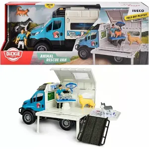 Игрушечный автомобиль Dickie Vehicle Playlife Animal Rescue 28 см — спасательная машина для игр, длина 28 см