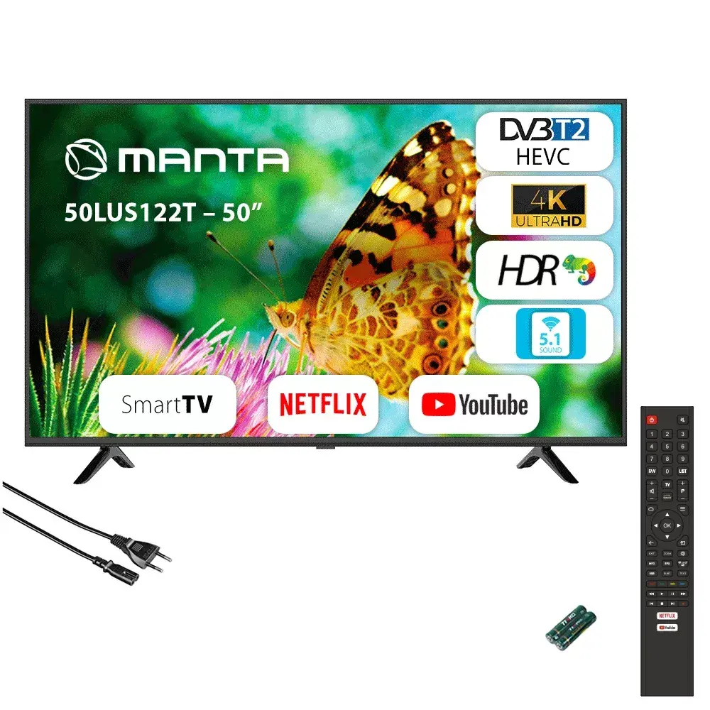 Телевизор MANTA 50LUS122T 50" Photo 4