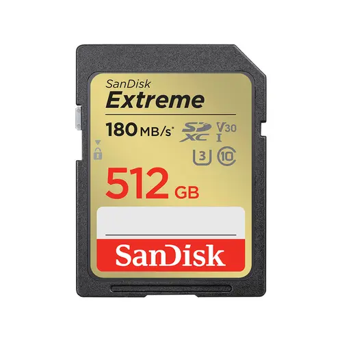 Zibatmiņa SanDisk 512GB SDXC UHS-I Class