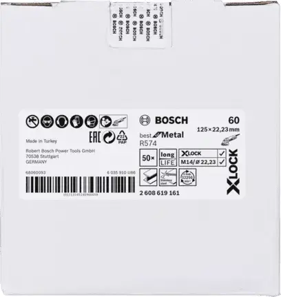Sanding disc Bosch 2 608 619 161 Photo 2