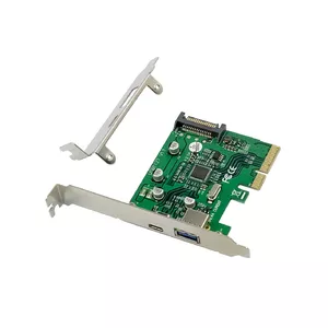 PCIe Card Conceptronic EMRICK USB 3.2 Gen 2 1-Port USB-C 1-Port USB-A
