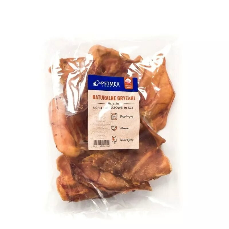 Suņu košļenes PETMEX cūkas auss, 10