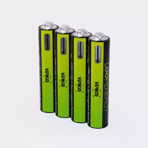 Verico LoopEnergy USB-C Micro (AAA)-Akku Li-Ion 600 mAh 1.5 V 4 St. (1UDBT-A2WEBC-NN)