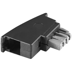Адаптер телефона Goobay TAE 50308 TAE-N на RJ-11/RJ-14 Черный
