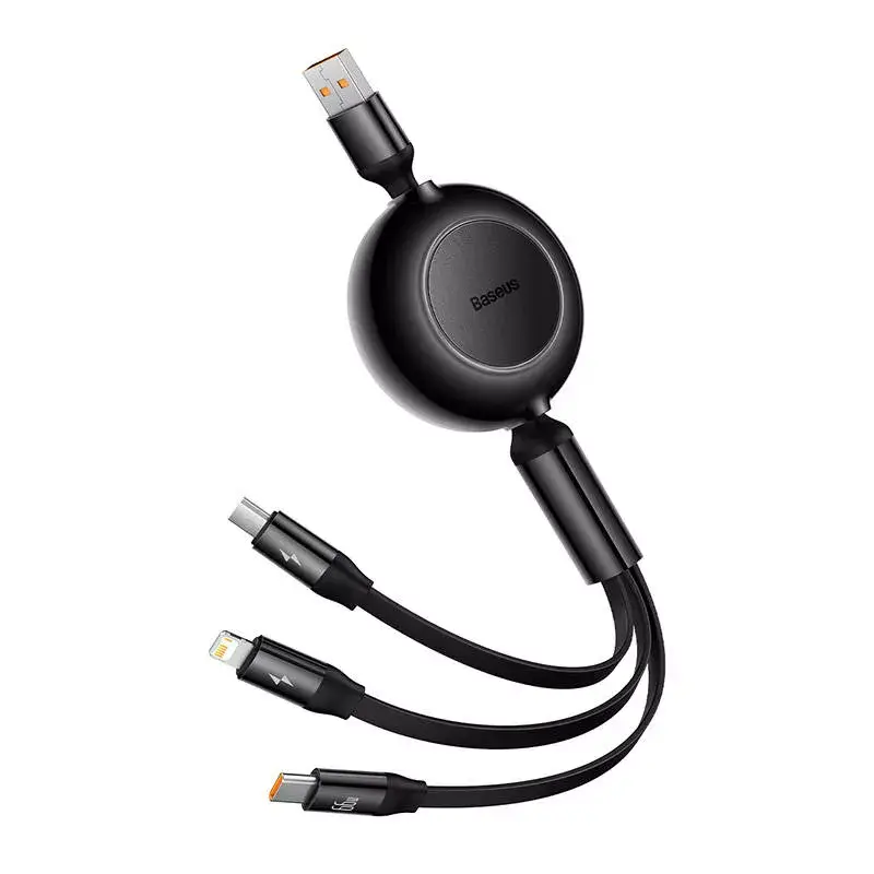 Baseus Bright Mirror USB 3-in-1 cable 66W 1.1m Photo 5