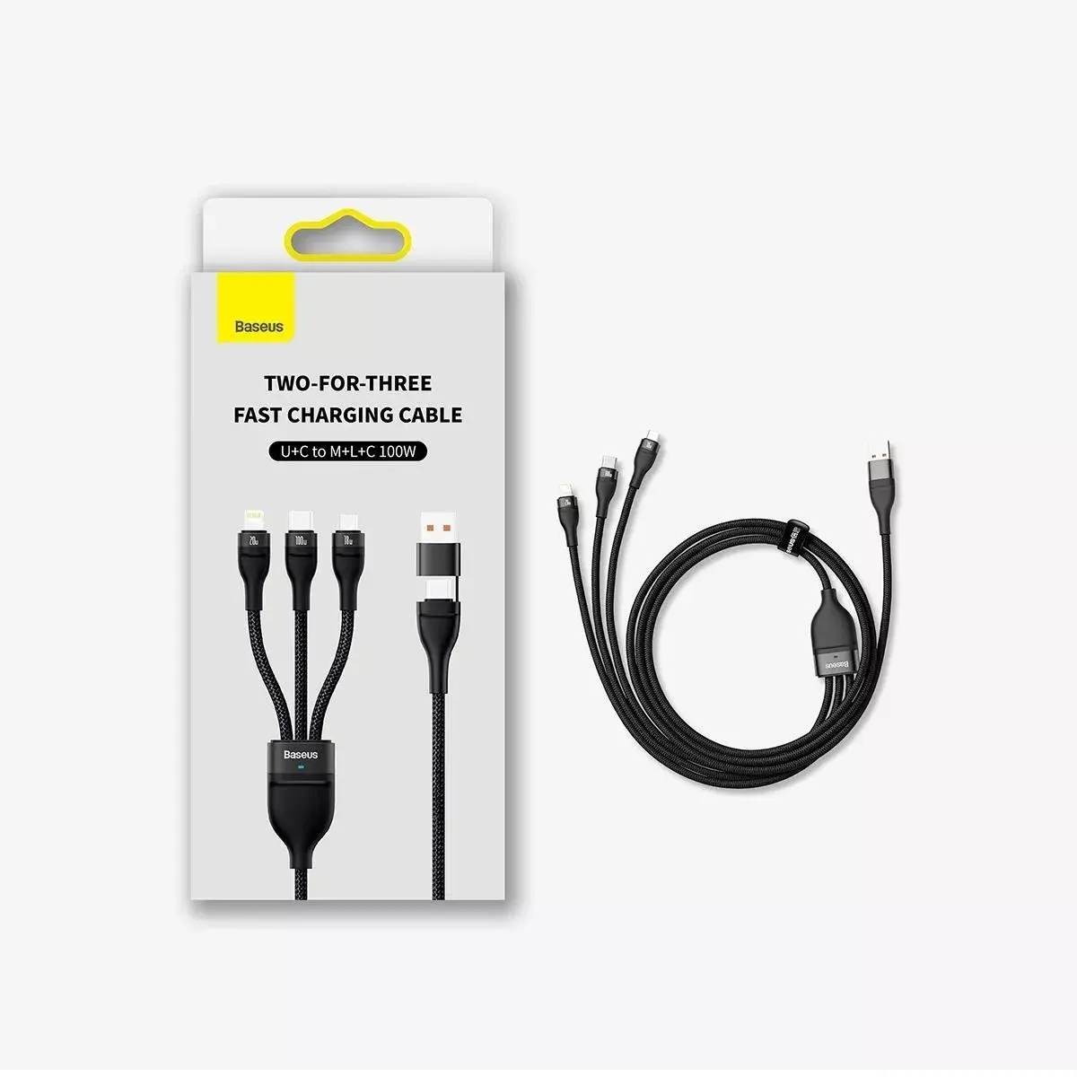 Baseus Flash Series II USB Type-C to USB-A 100W 1.2m Photo 9