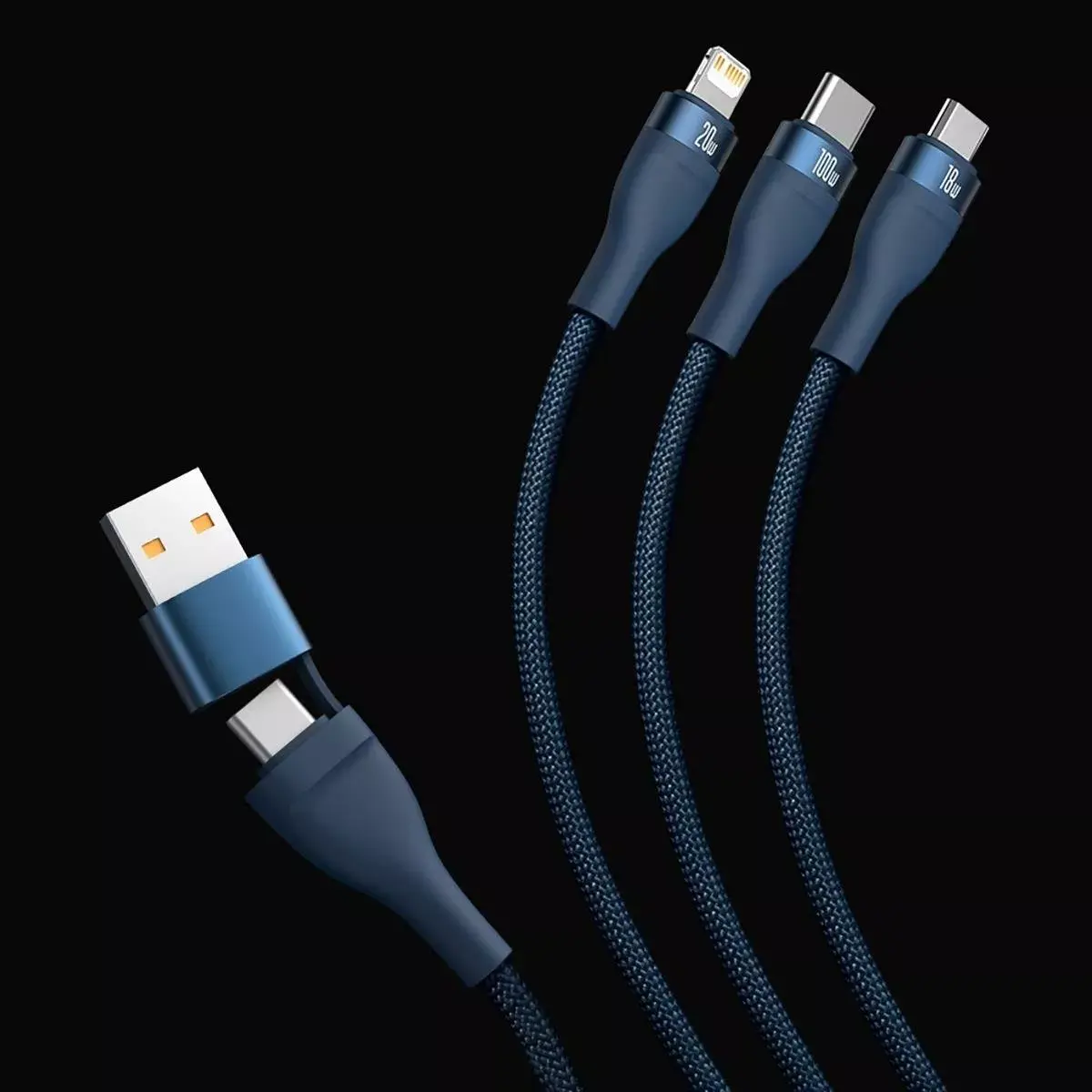 Baseus Flash Series II USB Type-C to USB-A 100W 1.2m Photo 13