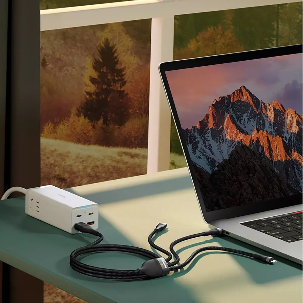 Baseus Flash Series II USB Type-C to USB-A 100W 1.2m Photo 15