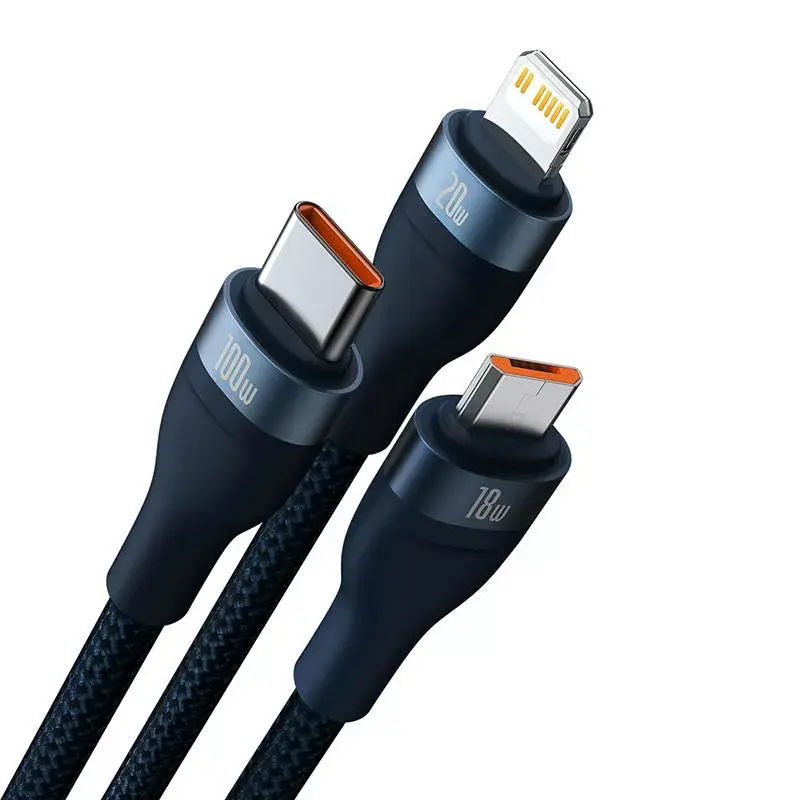Baseus Flash Series II USB Type-C to USB-A 100W 1.2m Photo 4