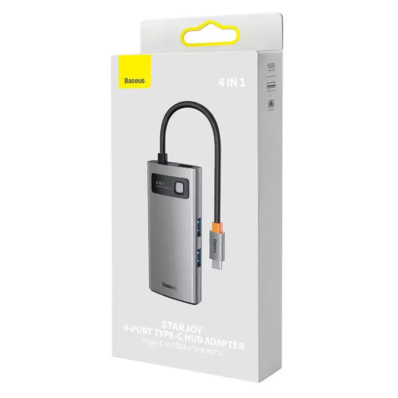 Baseus I/O HUB 4-in-1 USB-C adapteris WKWG070113 Photo 9